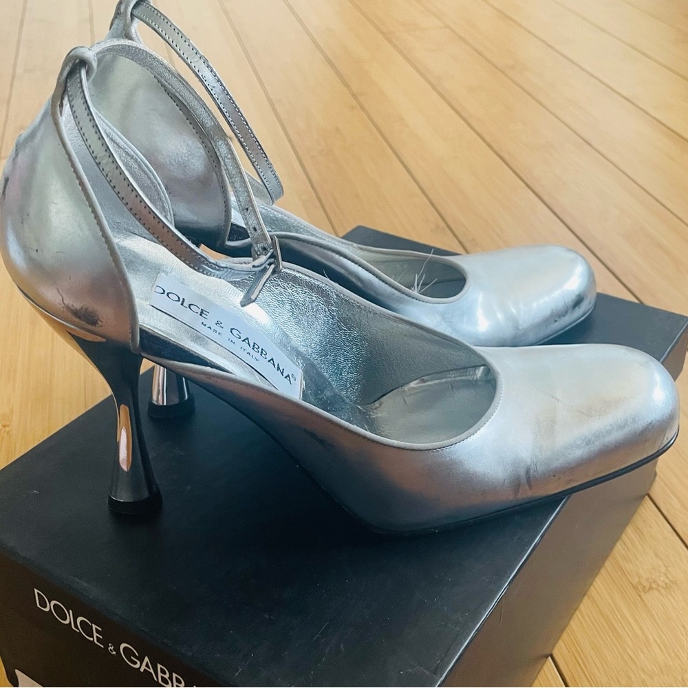 Dolce & Gabbana Silver Women's Shoes